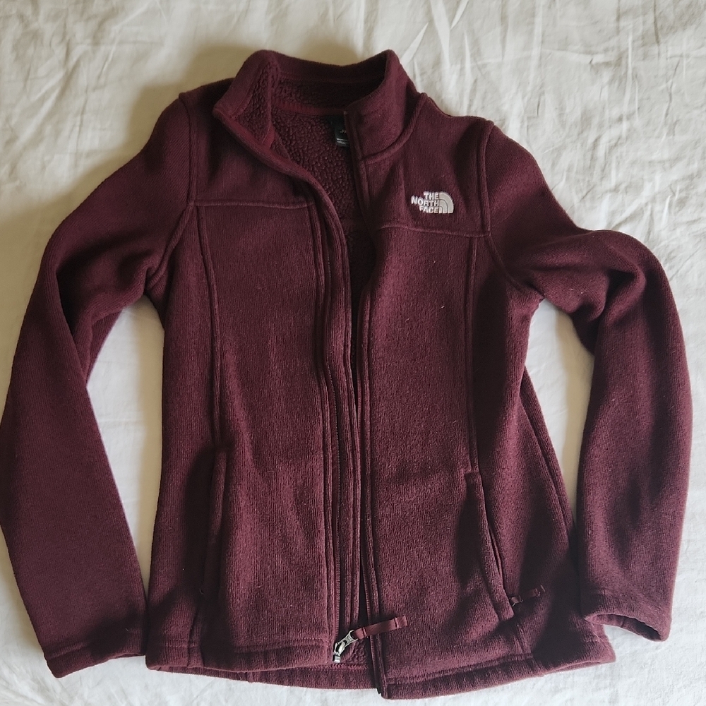 The North Face Red Ski Jacket Warm and Stylish